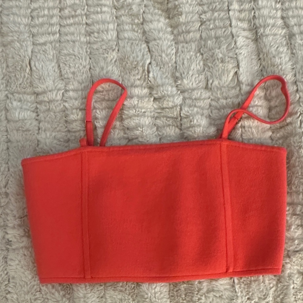 A.L.C. Bold Orange Knit Top